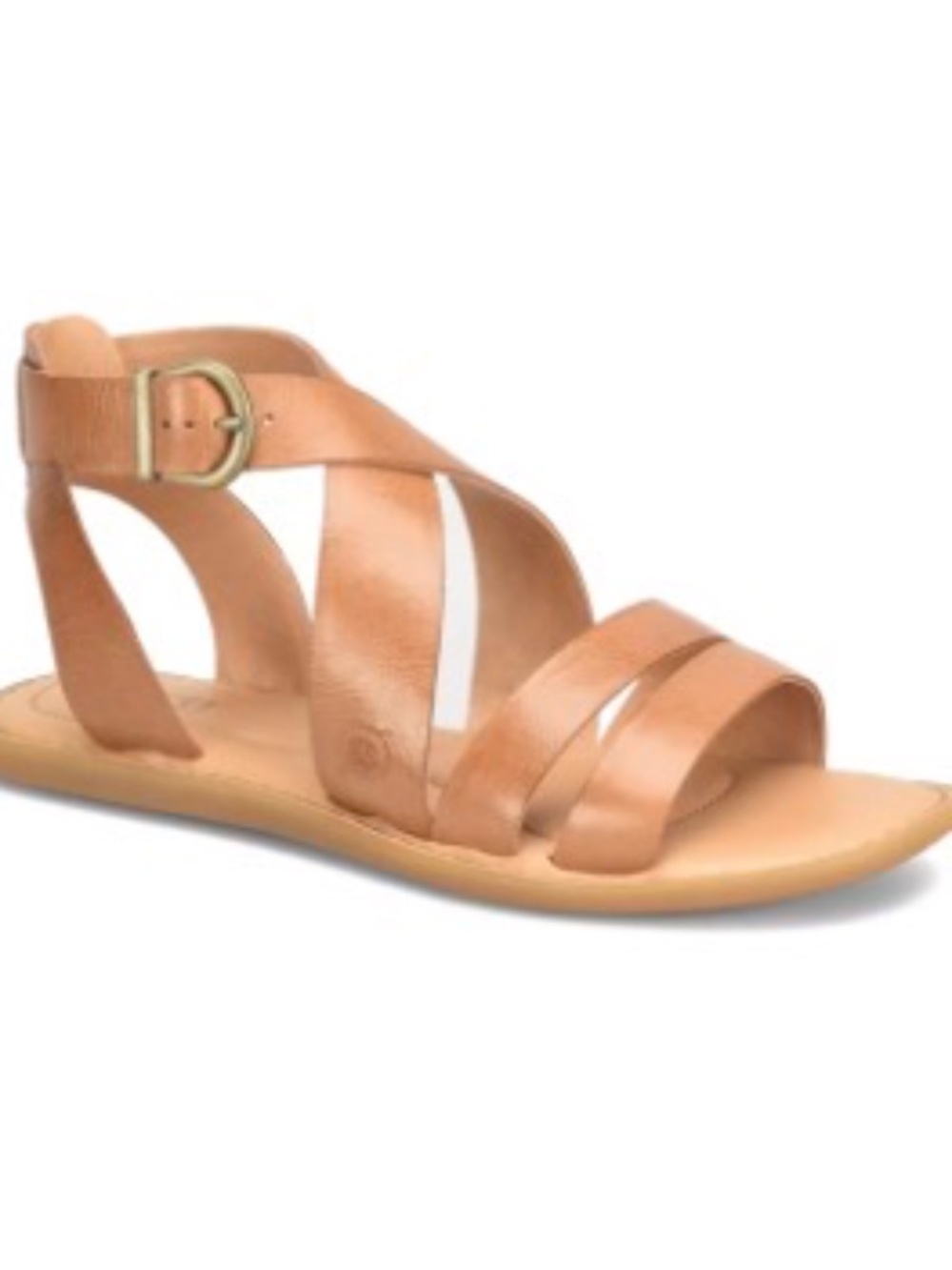NWT Born Impala Leather Sandal Tan Size 6